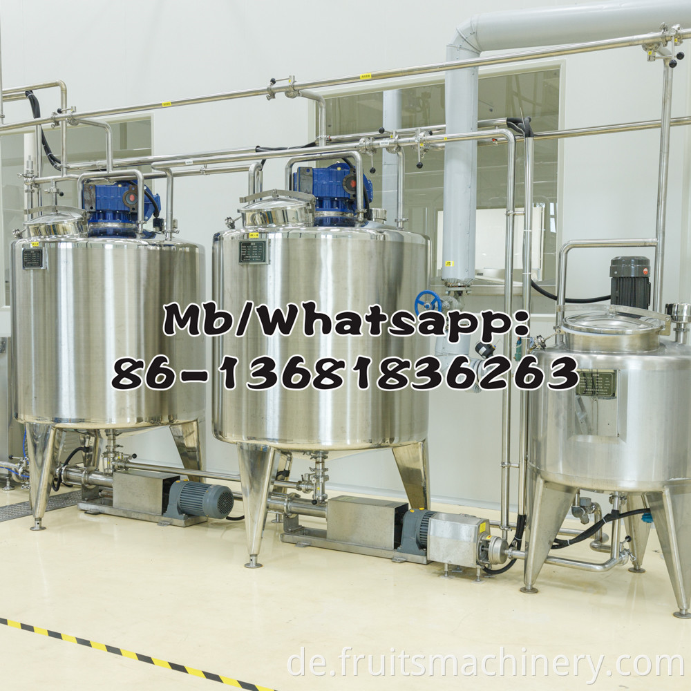 NFC fresh juice processing equipment